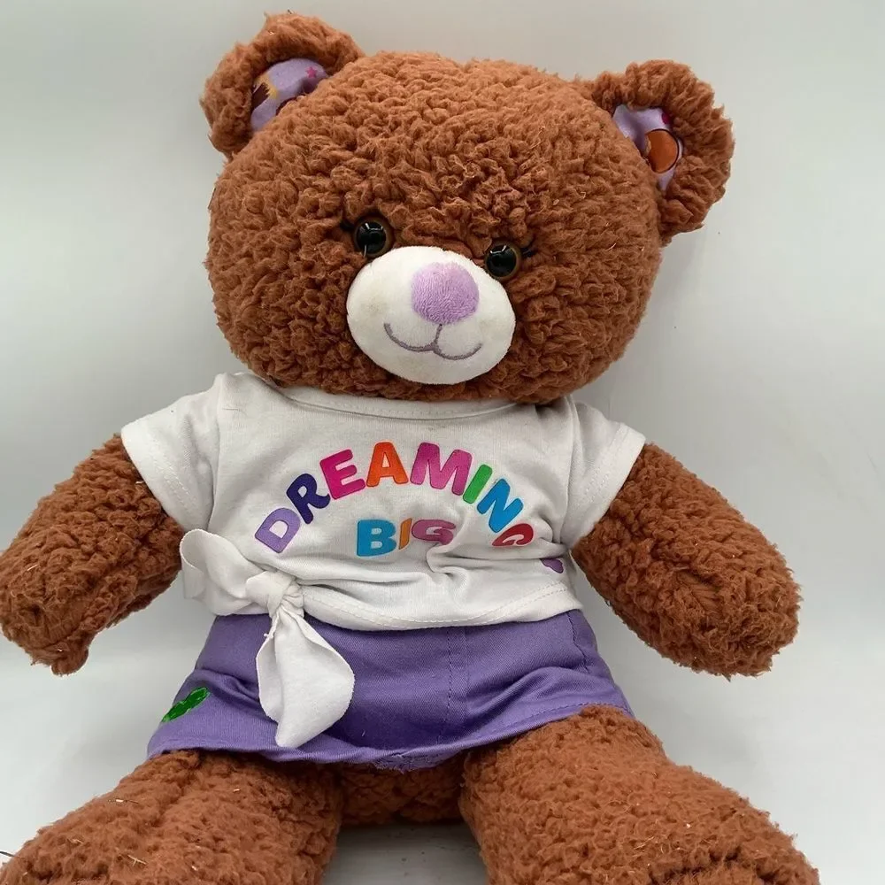 Build-A-Bear Girl Scout Adventurefuls Bear Sherpa Fur With 